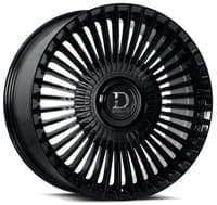 24x9 dolce luxury trento gloss black 5x112 5x120 28mm