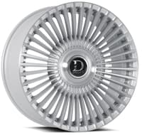 Dolce Luxury Trento Gloss Silver Brushed