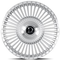 Dolce Luxury Trento Gloss Silver Brushed