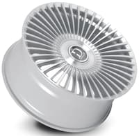 Dolce Luxury Trento Gloss Silver Brushed