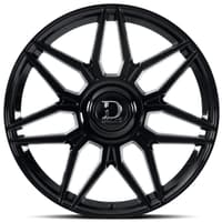 24x10 dolce luxury verona gloss black 6x135 6x5.5/139.7 25mm