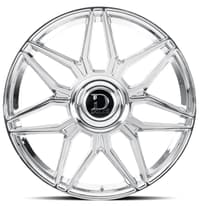 22x9.5 dolce luxury verona chrome 6x135 6x5.5/139.7 18mm
