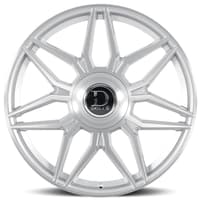 Dolce Luxury Verona Gloss Silver Brushed