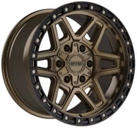 (special pricing) 17x9 dropstars 602sb satin bronze w/ black lip 5x5/127 5x5.5/139.7 -12mm