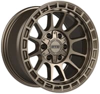 (special pricing) 17x8.5 dropstars 606sb satin bronze 6x135 6x5.5/139.7 25mm