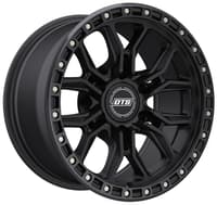 (special pricing) 20x9 dropstars 608bb matte black w/ gloss black lip 6x5.5/139.7 0mm