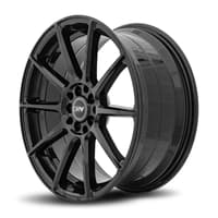 18x8 drw d10 gloss black 5x100 5x4.5/114.3 40mm