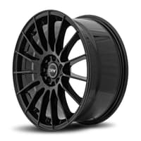 17x7 drw d15 gloss black 4x100 4x4.5/114.3 40mm