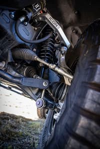 icon 2022-2025 toyota tundra 1.25-3.5" lift/2023-2025 sequoia 3-4.5" lift, front, v.s. 2.5 series coilover kit, remote reservoir, pair 58770
