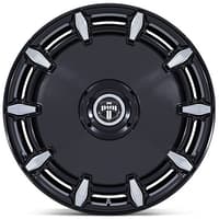 (clearance - no returns) 26x10 dub dc271 cheef gloss black milled 6x135 6x5.5/139.7 30mm