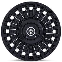 (clearance - no returns) 24x10 dub dc272 honcho gloss black milled 6x135 6x5.5/139.7 30mm