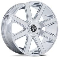 (clearance - no returns) 26x10 dub dc273 pull chrome 6x135 6x5.5/139.7 30mm