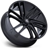 (clearance - no returns) 24x10 dub dc275 blaze gloss black 6x135 30mm
