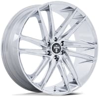 (clearance - no returns) 26x10 dub dc275 blaze chrome 6x135 30mm