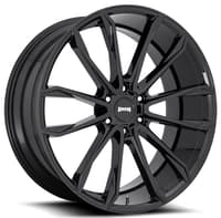 (clearance - no returns) 24x10 dub clout glose black s253 6x5.5/139.7 30mm