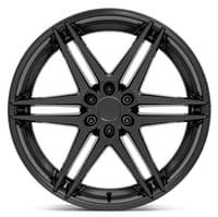 (clearance - no returns) 24x10 dub dirty dog matte black s269 6x135 30mm