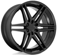(clearance - no returns) 24x10 dub dirty dog matte black s269 6x135 30mm