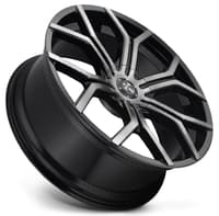 Dub Royalty Gloss Black Machined w/ DDT