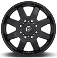 20x8.25 fuel off-road maverick satin black dually front d436 8x200 122mm 142.0 c.b.