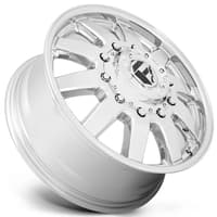 20x8.25 fuel off-road maverick chrome dually front d536 10x225 105mm 170.1 c.b.