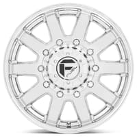 20x8.25 fuel off-road maverick chrome dually front d536 10x225 105mm 170.1 c.b.