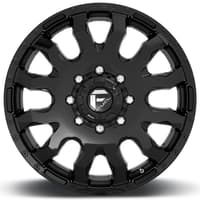 20x8.25 fuel off-road blitz gloss black dually front d675 8x200 105mm 142.0 c.b.