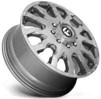 20x8.25 fuel off-road blitz platinum brushed & tinted dually front d693 8x210 105mm 154.3 c.b.