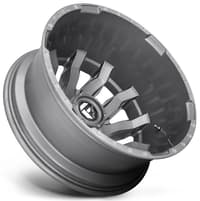 20x8.25 fuel off-road blitz platinum brushed & tinted dually rear outer d693 8x200 -202mm 142.0 c.b.