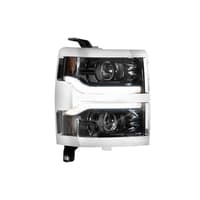 morimoto xb led headlights: chevrolet silverado 1500 (14-15) (pair / asm) lf543
