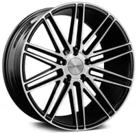 20x10.5 element el10 gloss black w/ machined face 5x4.5/114.3 27mm