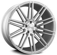 20x10.5 element el10 silver w/ machined face 5x120 42mm