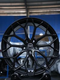 18x9 element forged me-3 satin black (full forged) (custom)