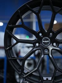 22x12 element forged me-3 satin black (full forged) (custom)