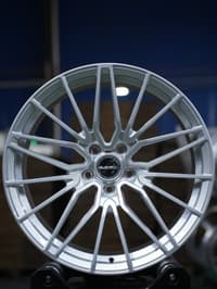 21x12.5 element forged me-4 gloss silver (full forged) (custom)