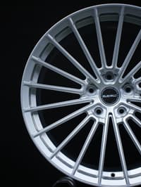 18x10 element forged ms-1 satin silver (full forged) (custom)