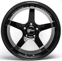 18x9.5 endless forged f01 gloss black (forged 1-piece) 5x120 22mm
