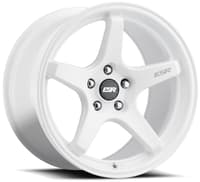 18x8.5 esr ap5c gloss white (flow form) 5x4.75/120.7 30mm (custom)