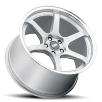 19x9.5 esr ap6 hyper silver w/ machined lip (flow form) 5x4.5/114.3 35mm