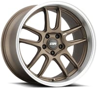 19x9.5 esr ap8 matte matte bronze (flow form) 5x4.25/108 22mm (custom)