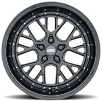 19x8.5 esr cs11 gloss black 5x120 30mm