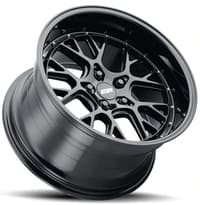 19x9.5 esr cs11 gloss black 5x112 35mm