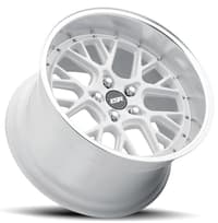 18x8.5 esr cs11 gloss white 5x112 35mm