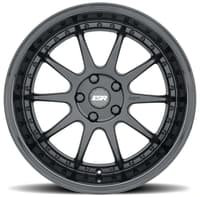 18x8.5 esr cs12 matte black 5x100 30mm