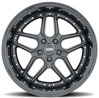 18x9.5 esr cs15 gloss black 5x100 22mm