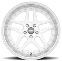 18x8.5 esr cs15 gloss white 5x4.25/108 30mm (custom)