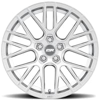 18x9.5 esr rf11 hyper silver 5x112 22mm (rotary forged) (custom)