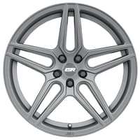 18x10.5 esr rf15 matte graphite 5x115 22mm (rotary forged) (custom)