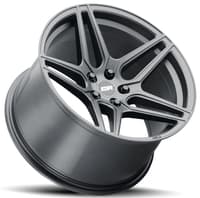 18x10.5 esr rf15 matte graphite 5x115 22mm (rotary forged) (custom)