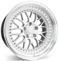 18x10.5 esr sr01 hyper silver 5x100 22mm