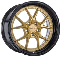 F1R F105 Gold w/ Black Lip
